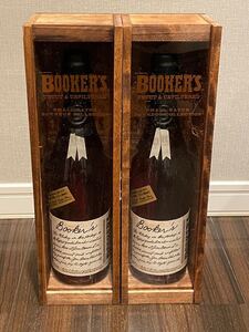 【正規品】 ブッカーズ 木箱入 62° 750ml 2021 新品 送料無料 バーボンウイスキー