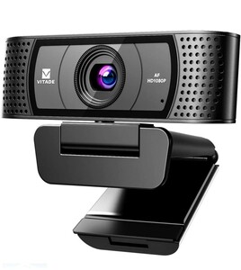 webカメラ フルHD 100°超広角 マイク内蔵 pc外付けカメラ