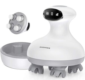 電動頭皮ブラシ 3D技術 IPX7防水