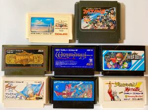 ファミリーコンピュータ◆ロールプレイングゲーム8タイトルセットB ファミコンソフト ファミコンカセット 昭和レトロ FC