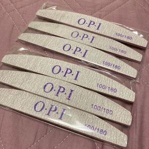 【未使用】OPI ネイルファイル(100/180)9枚セット