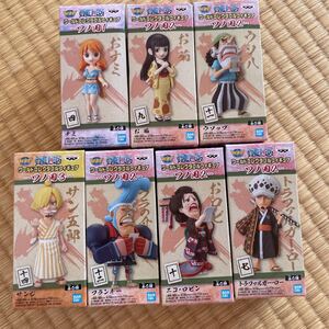 ワンピース ワールドコレクタブルフィギュア ワノ国 セット