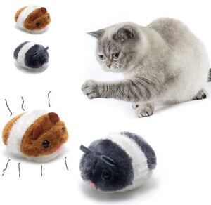 猫おもちゃ ぬいぐるみ ペットおもちゃ 【2個セット】ハムスター 可愛い ネズミおもちゃ ペット運動不足解消
