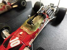 ロータス49B　ゴールドリーフ　グレアム・ヒル　USAグランプリ　1968　【カルツォ　1/43　F1ミニカー】_画像5