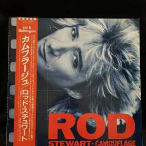 【LPレコード】ROD STEWART－CAMOUFLAGE/ロッド・スチュワート－カムフラージュ/マルケン☆ストア/激安