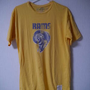 美品 RETRO SPORT LA RAMS ラムズ 半袖Tシャツ M 米国製 NFL ヴィンテージ