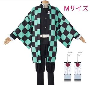 鬼滅の刃 竈門炭治郎 コスプレM ピアス付き