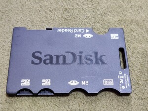 SanDisk カードホルダー microSDリーダー機能付き