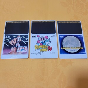 PCエンジン ソフト HuCARD 3枚セット