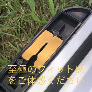 コールマン スチールベルトクーラー カムラッチ カスタムパーツ ゴールド