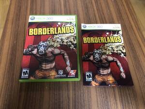 送料無料 起動確認済 Xbox360★ボーダーランズ 海外版★used☆Borderlands☆import japan