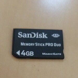 PSP メモリースティック 4GB SanDisk