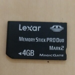 PSP メモリースティック 4GB Lexar