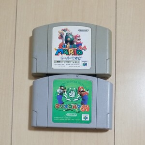 スーパーマリオ64 マリオゴルフ64 セット