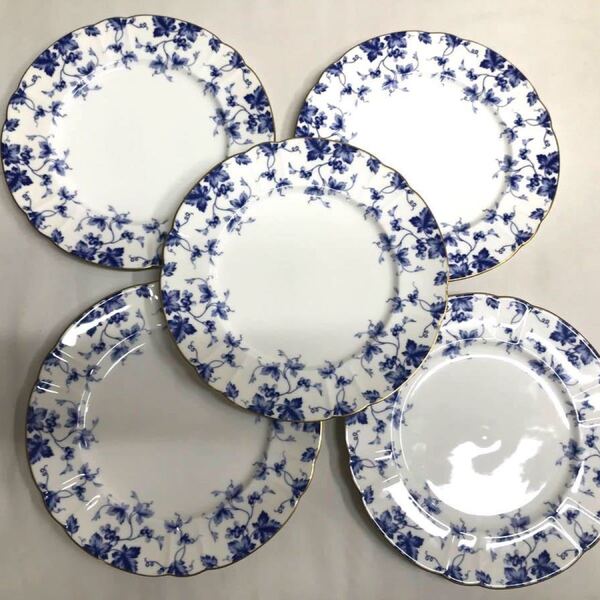 洋皿 Sangoさん 5枚 27cm 昭和 新品未使用?未使用に近い?