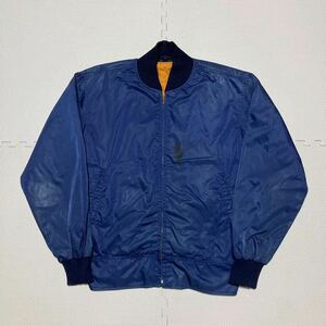  Defense Agency aviation self ..1982 year made work clothes out . nylon jacket 2 number 