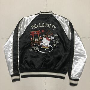 *. небо магазин Hello Kitty Sanrio сумо вышивка Japanese sovenir jacket жакет M прекрасный товар!!