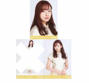 328 乃木坂46 生写真 公式グッズ 2枚　セミコンプ　限定品　新内眞衣　スペシャル衣装21 乃木坂46 2020.February ヨリチュウ