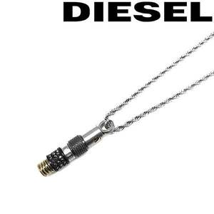 DIESEL ディーゼル ネックレス ブランド シルバー DX1224040