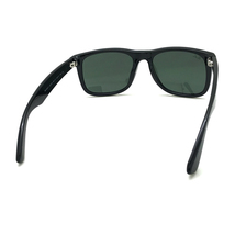 RAYBAN サングラス ブランド レイバン JUSTIN グリーンブラック 0RB-4165F-601-71_画像3