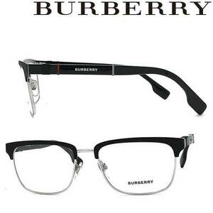 BURBERRY メガネフレーム ブランド バーバリー マットブラック 眼鏡 0BE-1348-1306