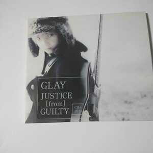 P060 CD+DVD GLAY CD　１．JUSTICE【from】GUILTY　２．MILESTONE～胸いつぱいの憂鬱～　３．Time for Christmas