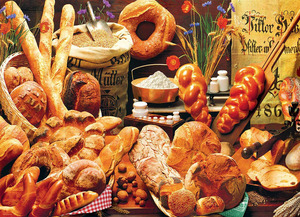 EU 6000-5626 1000ピース ジグソーパズル 米国輸入 パンテーブル Bread Table