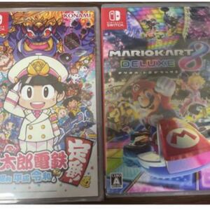 桃太郎電鉄+マリオカート8デラックス Nintendo Switch 新品未開封
