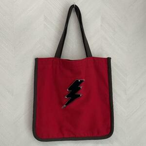 KOKU edition abroad brand red wool tote bag 