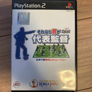 【PS2】 PROJECT FIFA WORLD CUP それなら君が代表監督