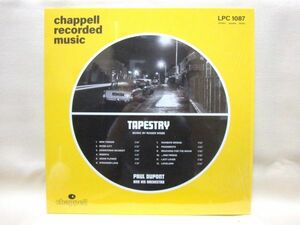 シュリンク付き美品/LP/リマスター/500枚限定/ROGER WEBB/PAUL DUPONT & HIS ORCHESTRA - TAPESTRY/RAINBOW BRIDGE/CHAPPELL/ライブラリー