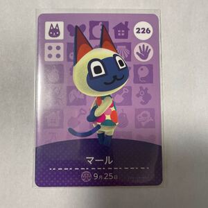 どうぶつの森amiiboカード マール 新品未使用