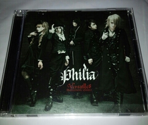 Versailles Philia (первая ограниченная серия B) CD+DVD, сингл,