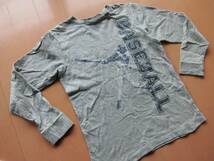 ★★★GAP★BASE BALLプリント長袖Tシャツ★グレー１４０★★★_画像1