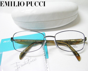 EMILIO PUCCIe milio *pchi regular goods glasses frame glasses EP2147-210 tea Brown new goods glasses 