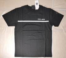 KELME スウェット半袖Tシャツ S 黒 新品_画像1