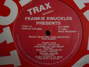  Frankie Knuckles Presents/trax chicago　jamie principle