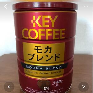 キーコーヒーモカブレンド 340g ×2缶
