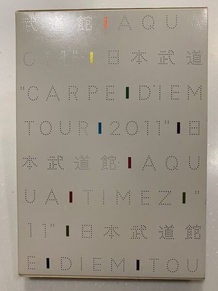 Aqua Timez "Carpe diem Tour 2011" 日本武道館