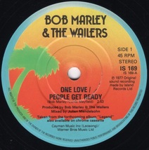 ★人気★45★希少ポスター仕様★7インチ★ BOB MARLEY & THE WAILERS／ONE LOVE／PEOPLE GET READY／SO MUCH TROUBLE IN THE WORLD／EXODUS_画像6