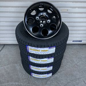 ララパーム　オーバル◆グッドイヤーカーゴプロ◆145/80R12 ブラック　軽トラN-VANサンバーハイジェットアクティ　4本セット　145R12 6PR