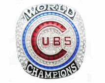 【即日発送】【送料無料】※MLB★指輪 シカゴ・カブス Champion 指輪 リング 19号/20号/28号/29号 ファッション ステンレス鋼 贈り物 新品_画像1