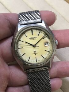 グランドセイコー ハイビート　GRAND SEIKO Hi-BEAT 5645-7010 GS メダリオン GSメダル　メンズ腕時計 自動巻 デイト　訳あり　稼働中