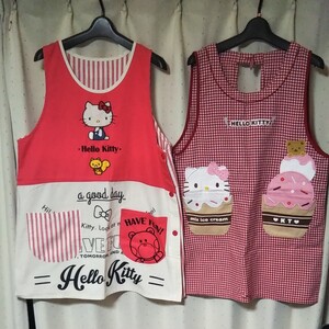 保育士 介護 エプロン HELLOKitty ハローキティ