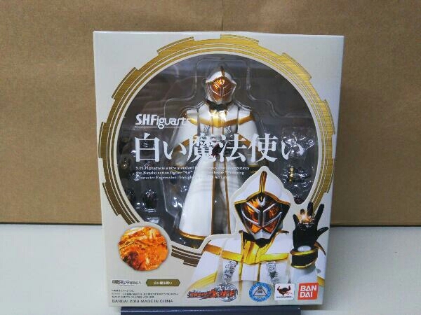 超目玉 プレミアムバンダイ限定品 S H フィギュアーツ 白い魔法使い 仮面ライダーワイズマン 仮面ライダーウィザード 仮面ライダー ウィザード