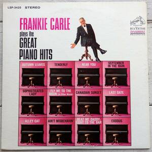 LP FRANKIE CARLE PLAY THE GREAT PIANO HITS LSP-3425 米盤