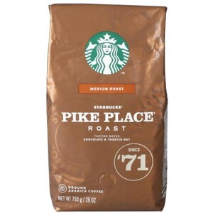 STARBUCKS スターバックス パイクプレイスロースト (粉) 793g