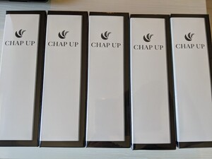 新品未開封 CHAP UP チャップアップ 育毛ローション 5本セット 120ml
