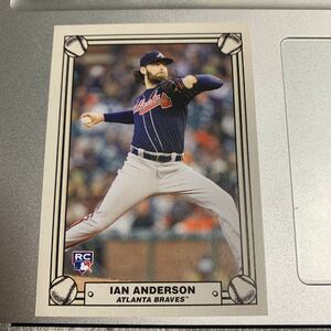 2021 topps montgomery 582 限定　ian anderson