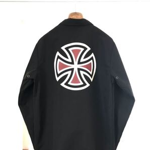 ☆INDEPENDENT インディペンデント☆BAR CROSSバークロスコーチジャケットナイロンジャケットM
